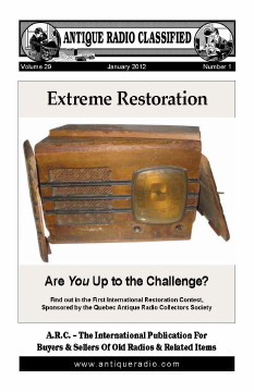 Antique Radio Classified January 2012